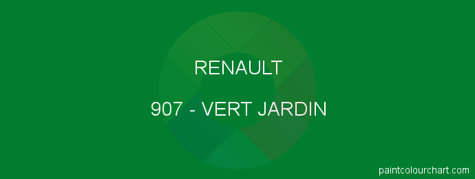 Renault paint 907 Vert Jardin
