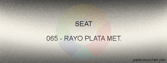 Seat paint 065 Rayo Plata Met.