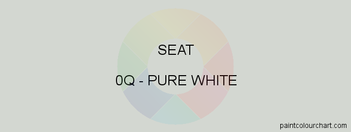 Seat paint 0Q Pure White