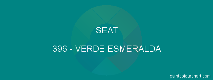 Seat paint 396 Verde Esmeralda