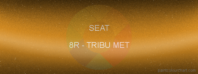 Seat paint 8R Tribu Met