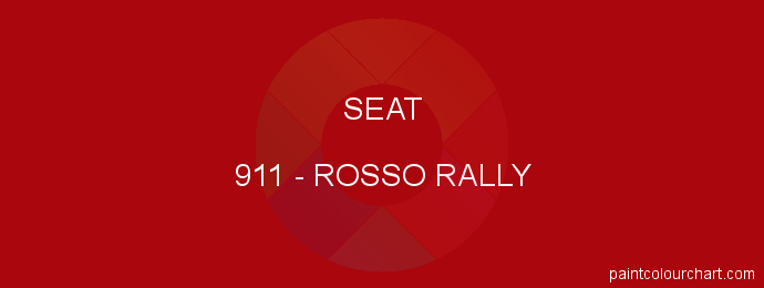 Seat paint 911 Rosso Rally