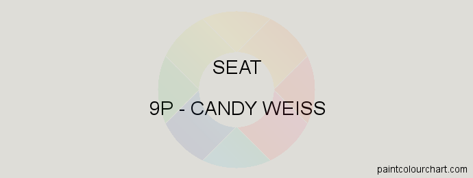 Seat paint 9P Candy Weiss