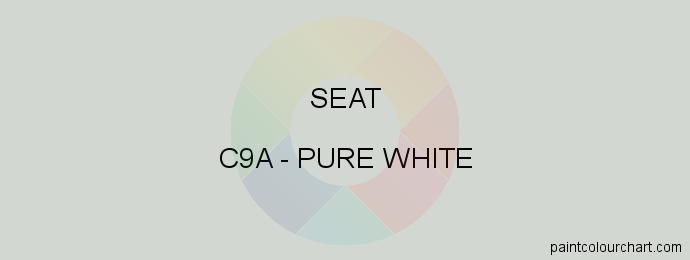 Seat paint C9A Pure White
