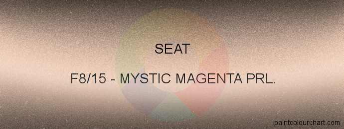 Seat paint F8/15 Mystic Magenta Prl.