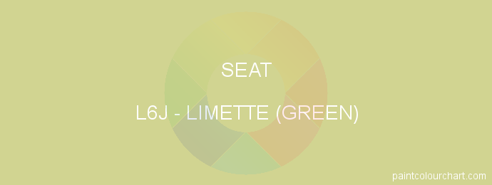 Seat paint L6J Limette (green)
