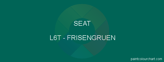 Seat paint L6T Frisengruen