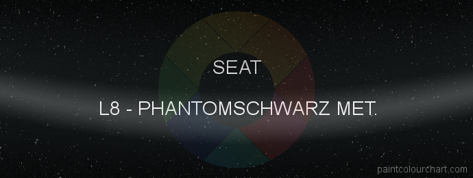 Seat paint L8 Phantomschwarz Met.