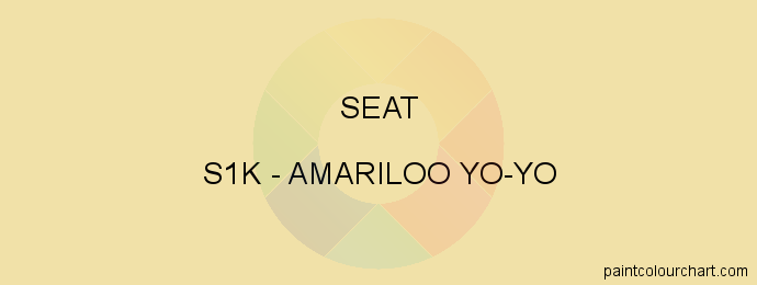 Seat paint S1K Amariloo Yo-yo