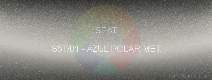 Seat paint S5T/01 Azul Polar Met.