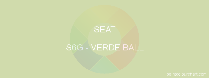 Seat paint S6G Verde Ball
