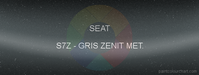 Seat paint S7Z Gris Zenit Met.