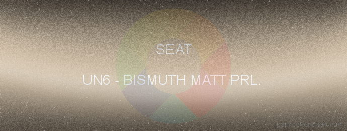 Seat paint UN6 Bismuth Matt Prl. 