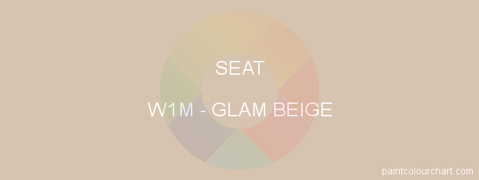 Seat paint W1M Glam Beige