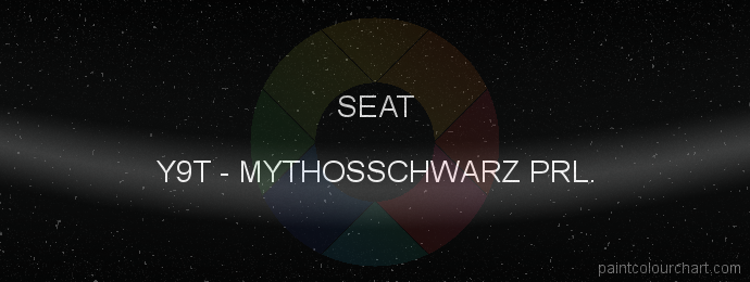 Seat paint Y9T Mythosschwarz Prl.