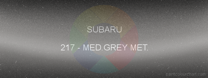 Subaru paint 217 Med.grey Met.