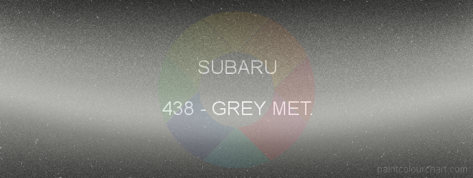 Subaru paint 438 Grey Met.