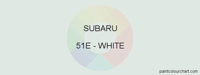 Subaru paint 51E White