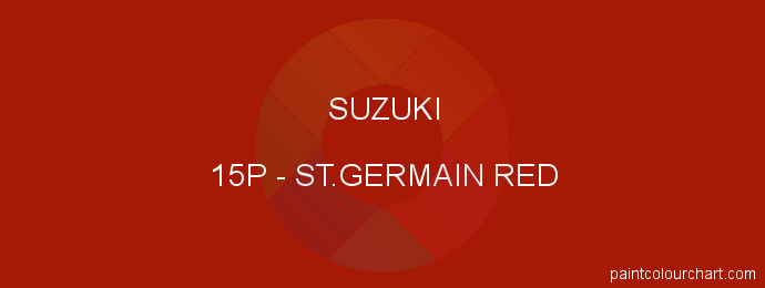 Suzuki paint 15P St.germain Red