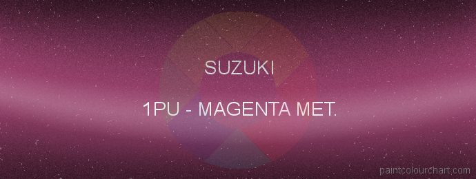 Suzuki paint 1PU Magenta Met.