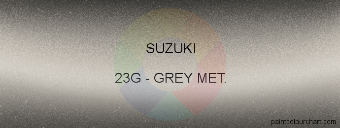 Suzuki paint 23G Grey Met.