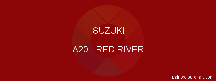 Suzuki paint A20 Red River