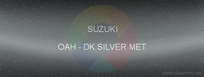 Suzuki paint OAH Dk.silver Met.