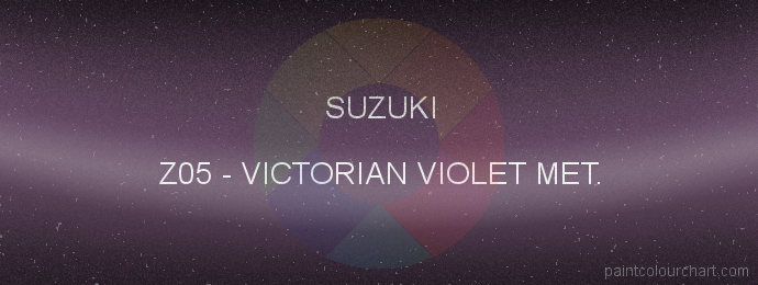 Suzuki paint Z05 Victorian Violet Met.