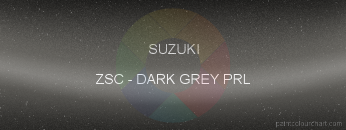 Suzuki paint ZSC Dark Grey Prl