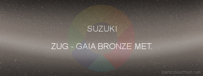 Suzuki paint ZUG Gaia Bronze Met.