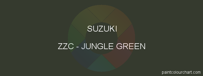 Suzuki paint ZZC Jungle Green