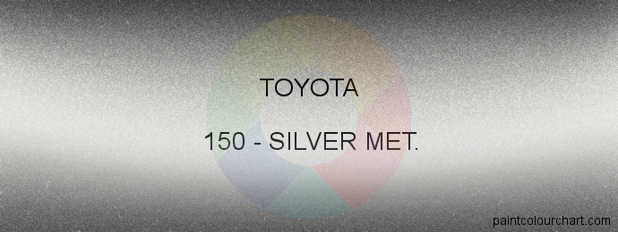 Toyota paint 150 Silver Met.