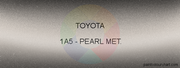 Toyota paint 1A5 Pearl Met.