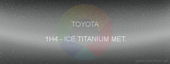 Toyota paint 1H4 Ice Titanium Met.