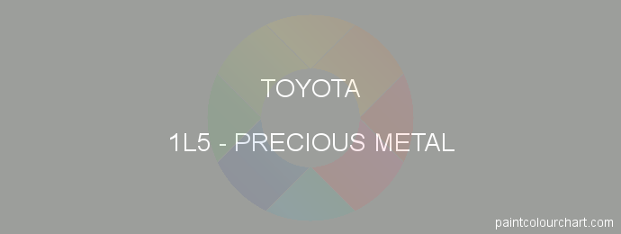 Toyota paint 1L5 Precious Metal