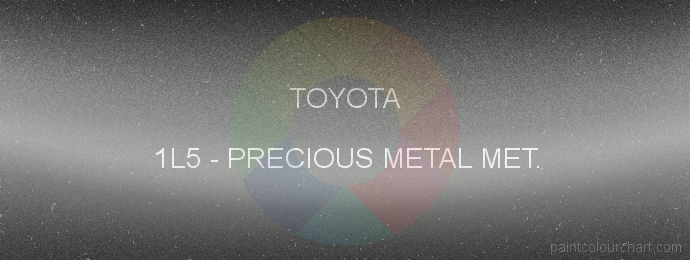 Toyota paint 1L5 Precious Metal Met.