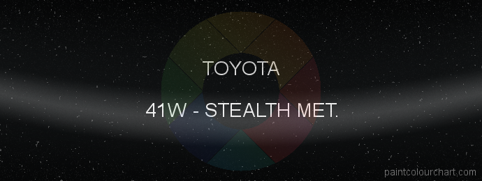 Toyota paint 41W Stealth Met.