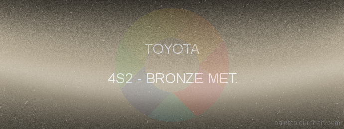 Toyota paint 4S2 Bronze Met.