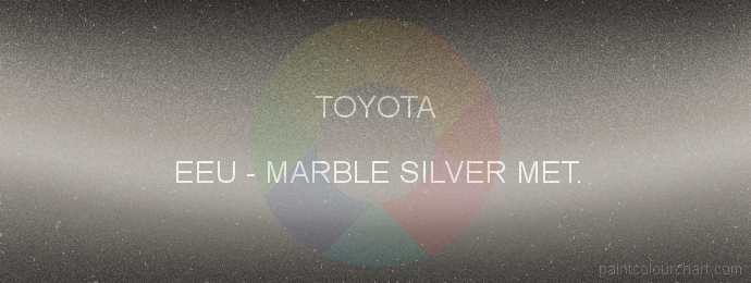 Toyota paint EEU Marble Silver Met.