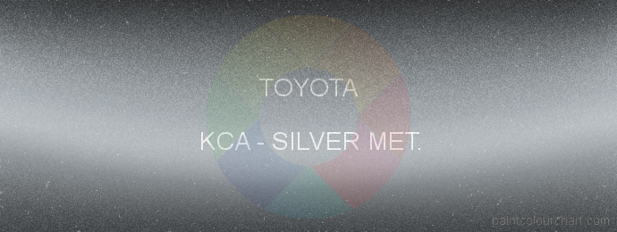 Toyota paint KCA Silver Met.