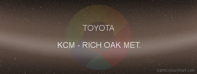 Toyota paint KCM Rich Oak Met.