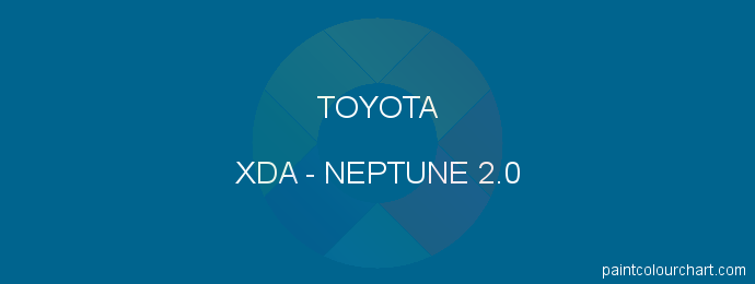 Toyota paint XDA Neptune 2.0