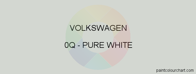 Volkswagen paint 0Q Pure White