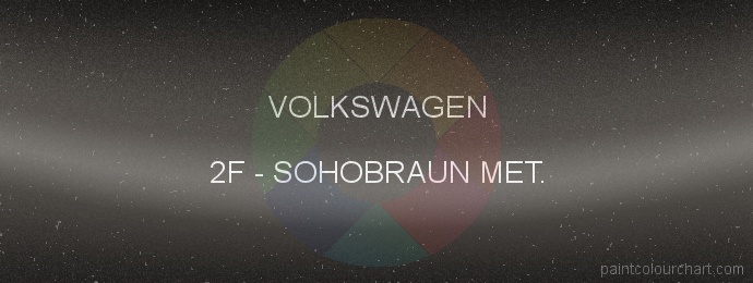 Volkswagen paint 2F Sohobraun Met.