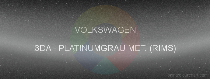 Volkswagen paint 3DA Platinumgrau Met. (rims)