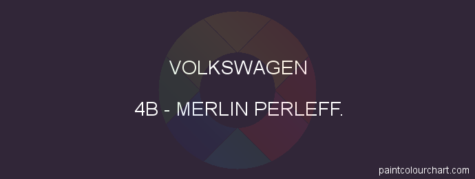Volkswagen paint 4B Merlin Perleff.