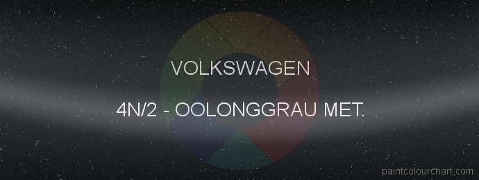 Volkswagen paint 4N/2 Oolonggrau Met.