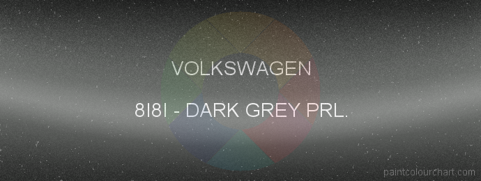 Volkswagen paint 8I8I Dark Grey Prl.