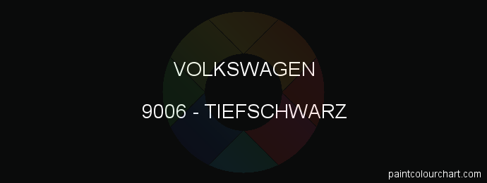Volkswagen paint 9006 Tiefschwarz
