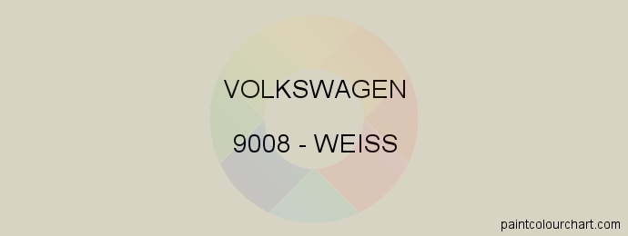 Volkswagen paint 9008 Weiss